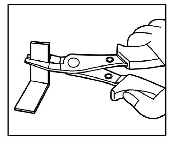 Short Lead Pliers 136mm 3.peaks SP-26