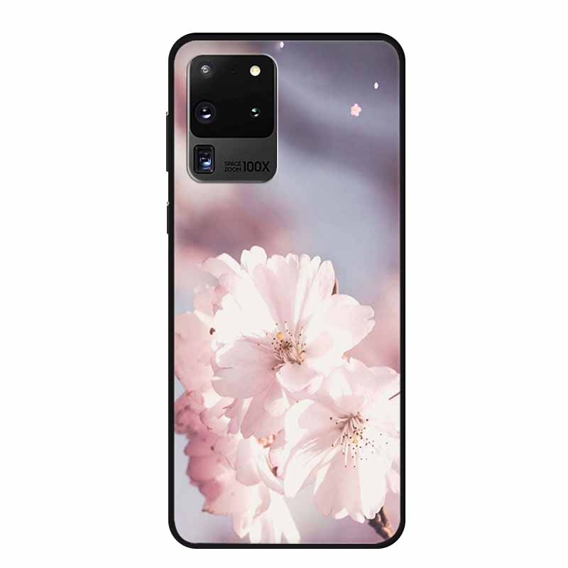 For Samsung S20 Ultra 5G Phone Cases Animals TPU Soft Silicone Back Cover for Samsung Galaxy S20 Ultra LTE 5G Funda Bumper Coque