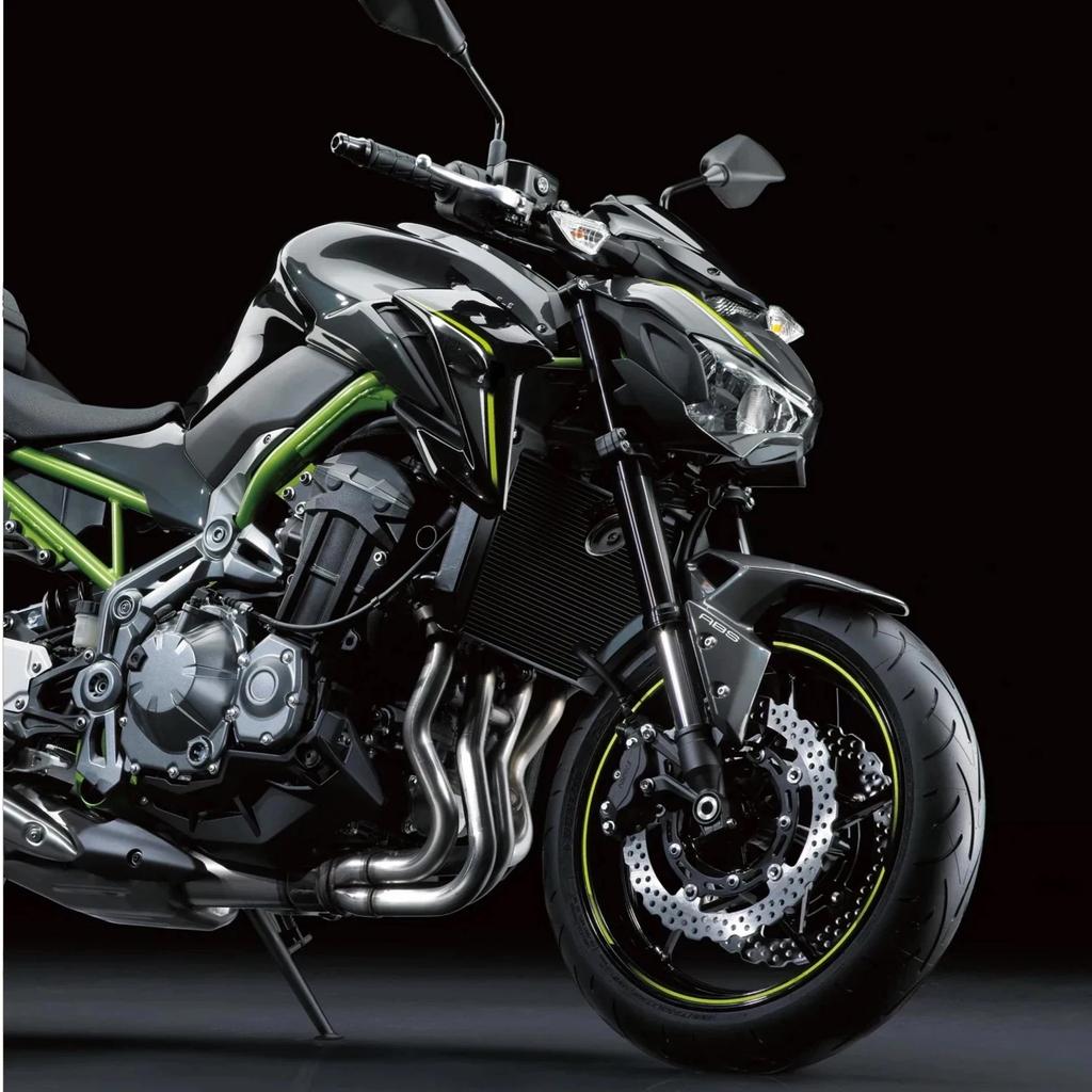 Motorcycle Accessories Front Mudguard Fender Wheel Cover Splash Guard Protector For Kawasaki Z900 2017 2018 2019-2024