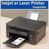 Shipping Labels 4x6 Inch, for Home and Office Printers, Strong Adhesive Stickers, Matte 160 Sheets