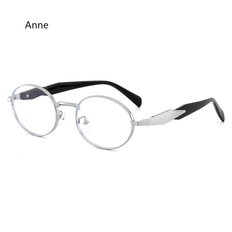 New Retro Small Oval Metal Frame Women Sunglasses UV400 Men Punk Sun Glasses Gafas De Sol Mujer Luxury Designer Vintage