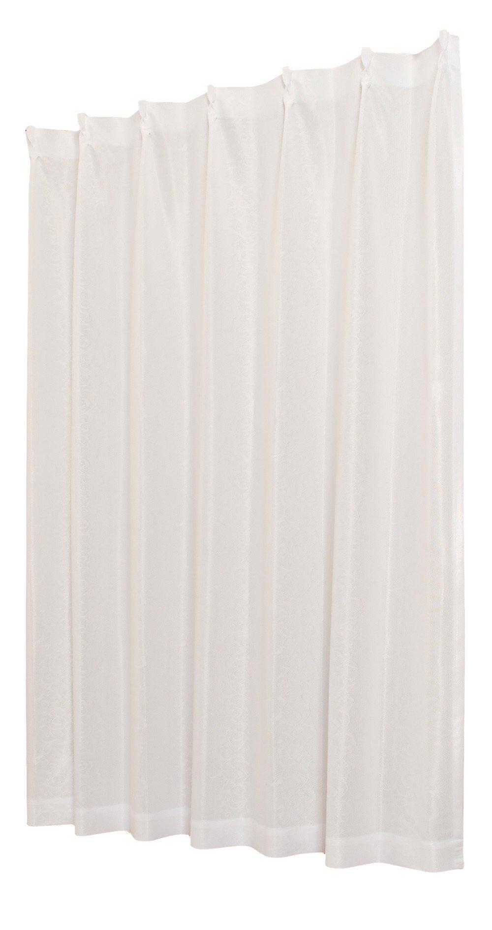 

Univer Mirror Lace Serrano 150cm Wide x 176cm 1 Panel Curtain, Lace, White, Long, белый