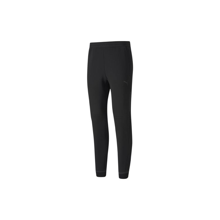 Puma Ferrari Racing Series Casual Knit Cuffed Sports Pants Men bottoms Black 596121-01