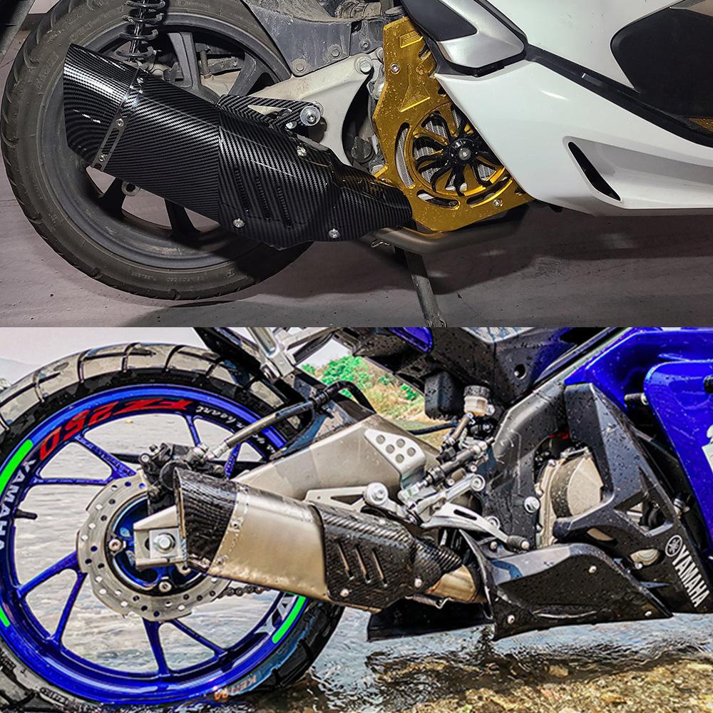 Exhaust Muffler for MT10, FZ10, R3, ZX4R, ZX6R, CBR5 Motorcycles