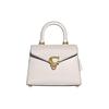 New Cow Leather Handbag, Shoulder Bag, Crossbody Bag Medium Size Women's White CH723-B4HA