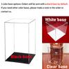 Large Acrylic Display Box for Figures Clear Display Case Cabinet Showcase for Storage Collectibles/Toy/LEGO/Figurine/Memorabilia