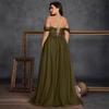 Plus Size Prom Dress Evening Gown Bridesmaid Dress 4XL Formal Dress