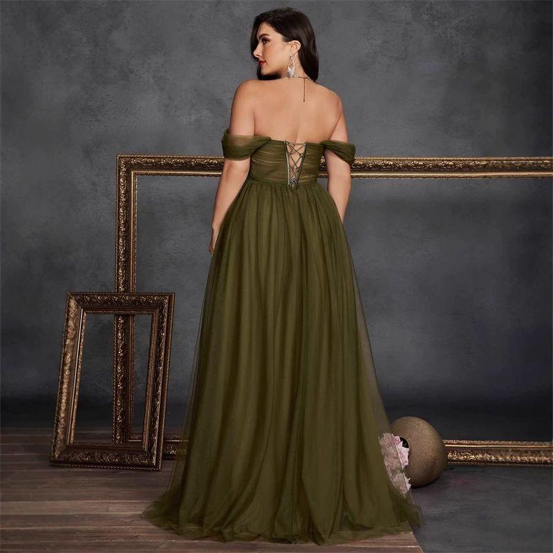Plus Size Prom Dress Evening Gown Bridesmaid Dress 4XL Formal Dress