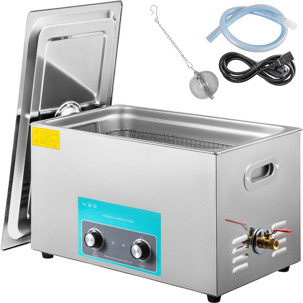 Ultrasonic Jewelry Cleaner with Heater Timer for Cleaning Eyeglass Rings
