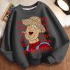Children's Casual John's Farm Hoodies for Autumn and Winter, Fashionable Long-sleeved Hoodies for Boys and Girls
