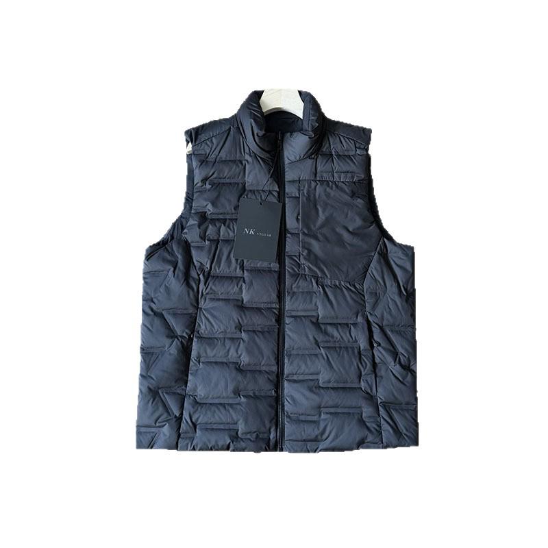 2025 Autumn/Winter Double-Sided Solid Color Unisex Down Vest
