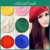 French Solid Color Classic Winter Style Beret Artist Hat Casual Women Cap Gift