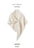 Women's 100% Pure Cashmere Rhinestone Knit Shawl - Versatile Fashion for Autumn/Winter