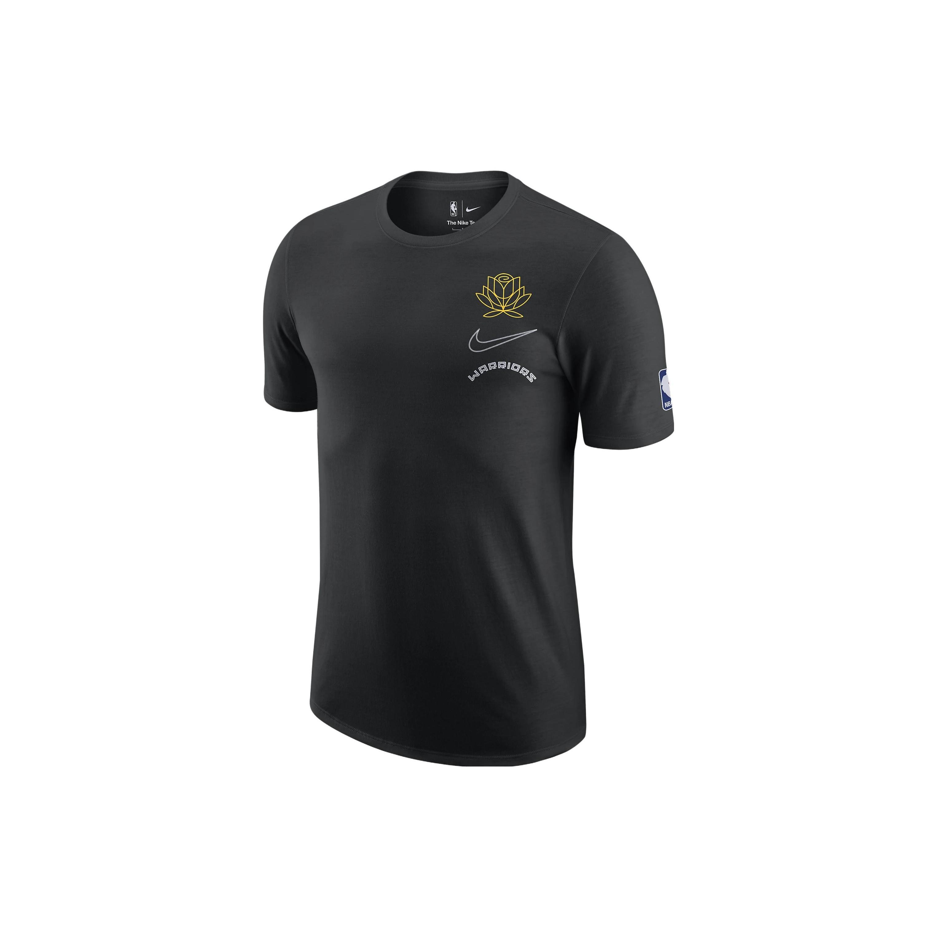 Nike Golden State Warriors Courtside City Graphic T-Shirt Black Men s DV5853-010 XL