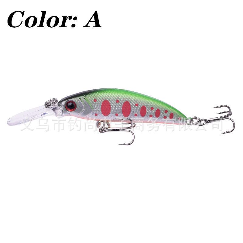 Sinkender Langlippiger Minnow Tomb Raider Simulationsköder für Hecht & Barsch