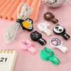 Cartoon Magnetic Wire Winder Cute Silicone Hub Headphone Harness Organizer Creative Desktop Wire Organizer