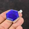 Facettierter blauer Saphir-Anhänger, Edelstein-Anhänger, handgefertigter Schmuck, 925er Sterlingsilber-Anhänger, neuestes Design, Boho-Schmuck, Geschenk für Sie