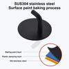 1/2PCS Wall Hooks Cloth Stainless Steel Easy Installation Home Accessories Plastic Sturdy And Durable