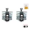 BDP769-1 2 Pieces Front Left AND Right Door Catch Hinge Brake Stop Check Strap Limiter for Peugeot 3008 MK1 T84 0U 5008 MK1 T87 0U 0E 9181Q2