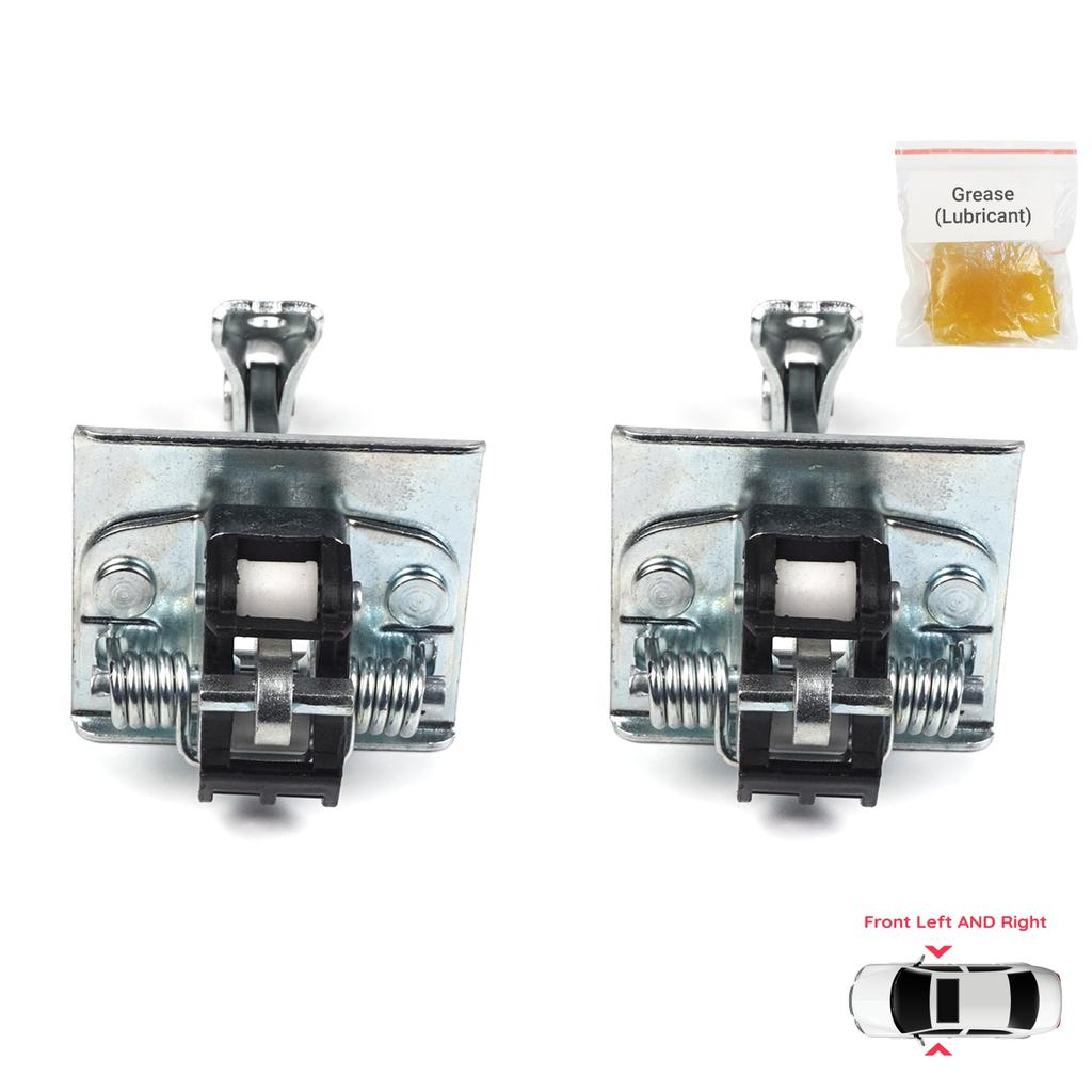 BDP769-1 2 Pieces Front Left AND Right Door Catch Hinge Brake Stop Check Strap Limiter for Peugeot 3008 MK1 T84 0U 5008 MK1 T87 0U 0E 9181Q2