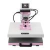 Heat Press Machine 15x15 In Slide Out Heat Transfer Machine T-Shirts Pink