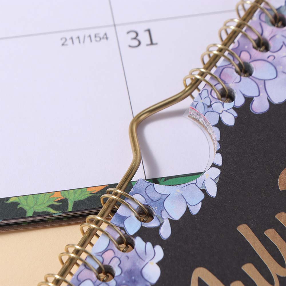 Monthly Layout Wall Calendar Spacious Hanging Calendar 18-Month Calendar  Family Planning