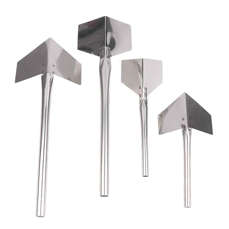 1/4Pcs Construction Tools Stainless Steel Putty Knife Drywall Scrapers Hand Tool Inside Outside Corner Scraping Puller