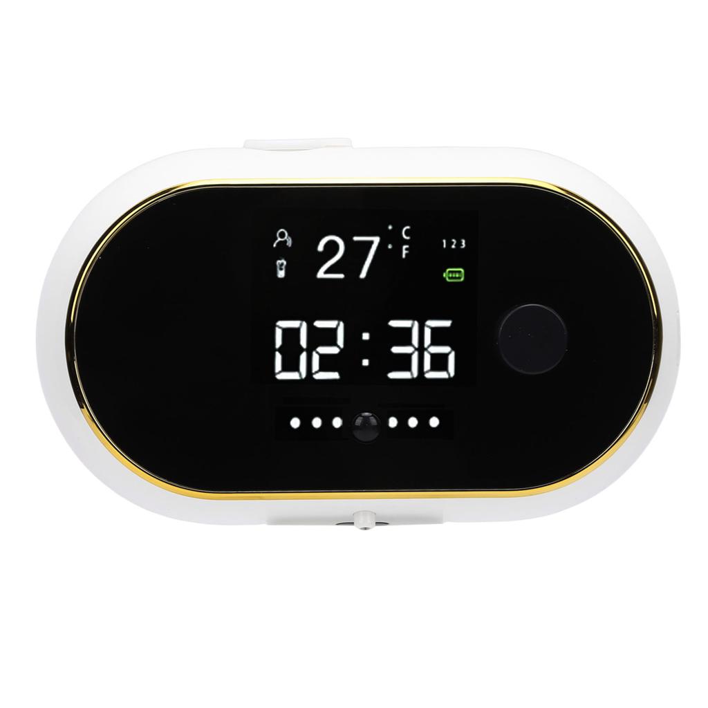 Dispensador de Jabón Espumoso Automático de Pared con Pantalla Digital Recargable Táctil para Baño