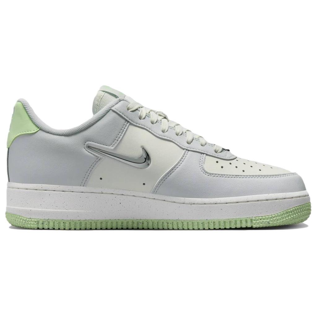 New Nike Air Force 1 Low '07 Se Next Nature Sea Glass Vapor Green Liquid Metal Women's FN8540-001