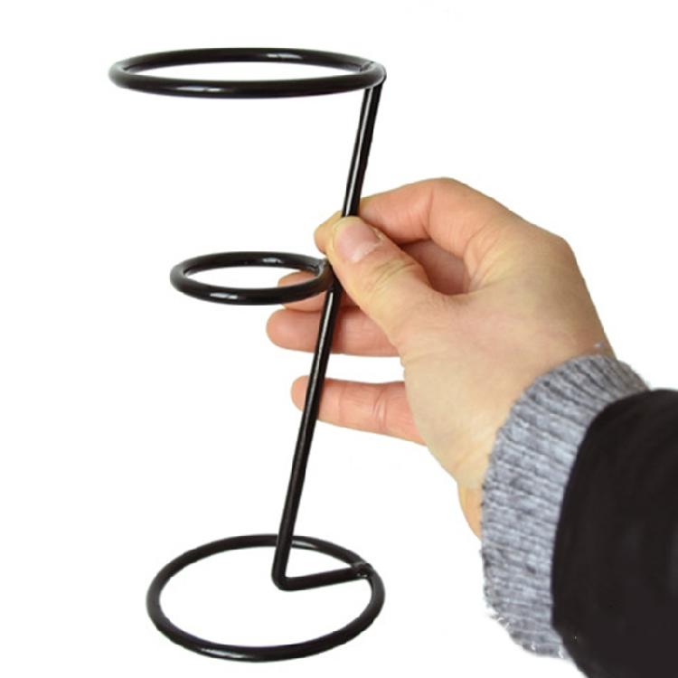 Black Iron Ice Cream Holder Cupcake Cones Stand Ice Cream Cone Support Bracket Simple Storage Rack Easy To Clean