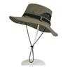 Men s Fisherman Hat   Outdoor Fishing Sunscreen Face Cover UV   Big Brim