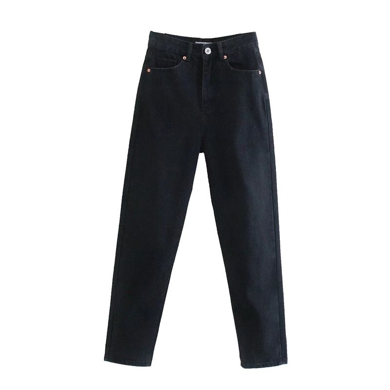 

Cos Women s Loose Slim Looking Comfortable Edition Jeans Black L