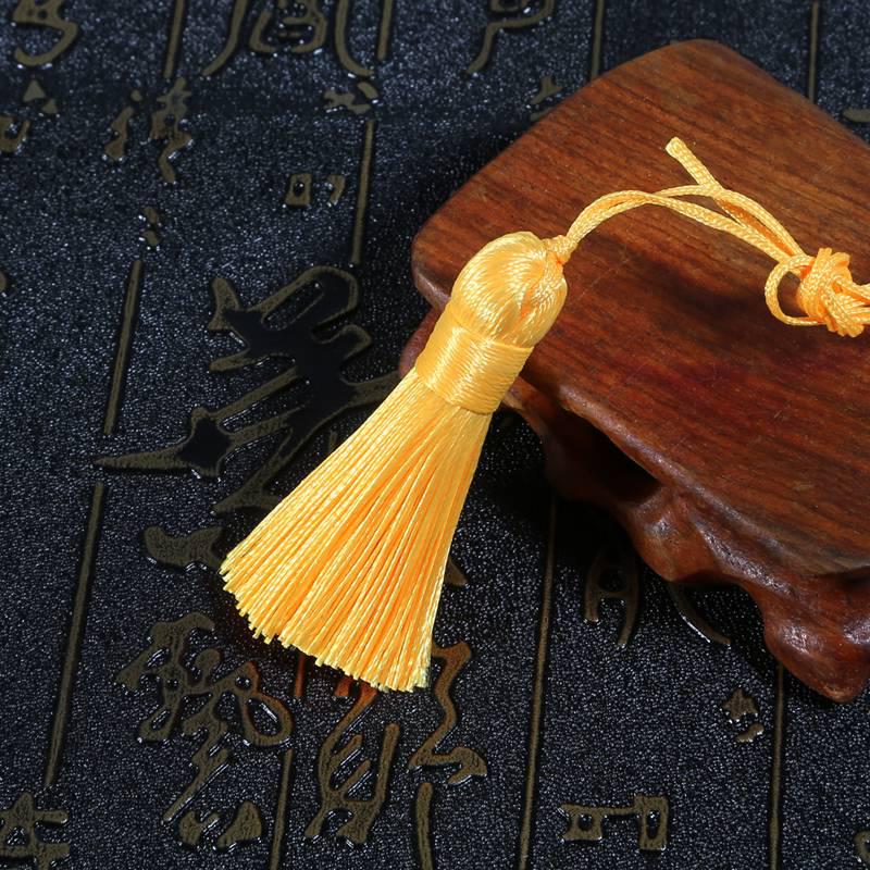 

Ретро кулон-веер с кисточкой - DIY материал, украшение, закладка, акцент для шторы Tassel Part Approx. 5.5CM, 1 Piece/Pack золотой