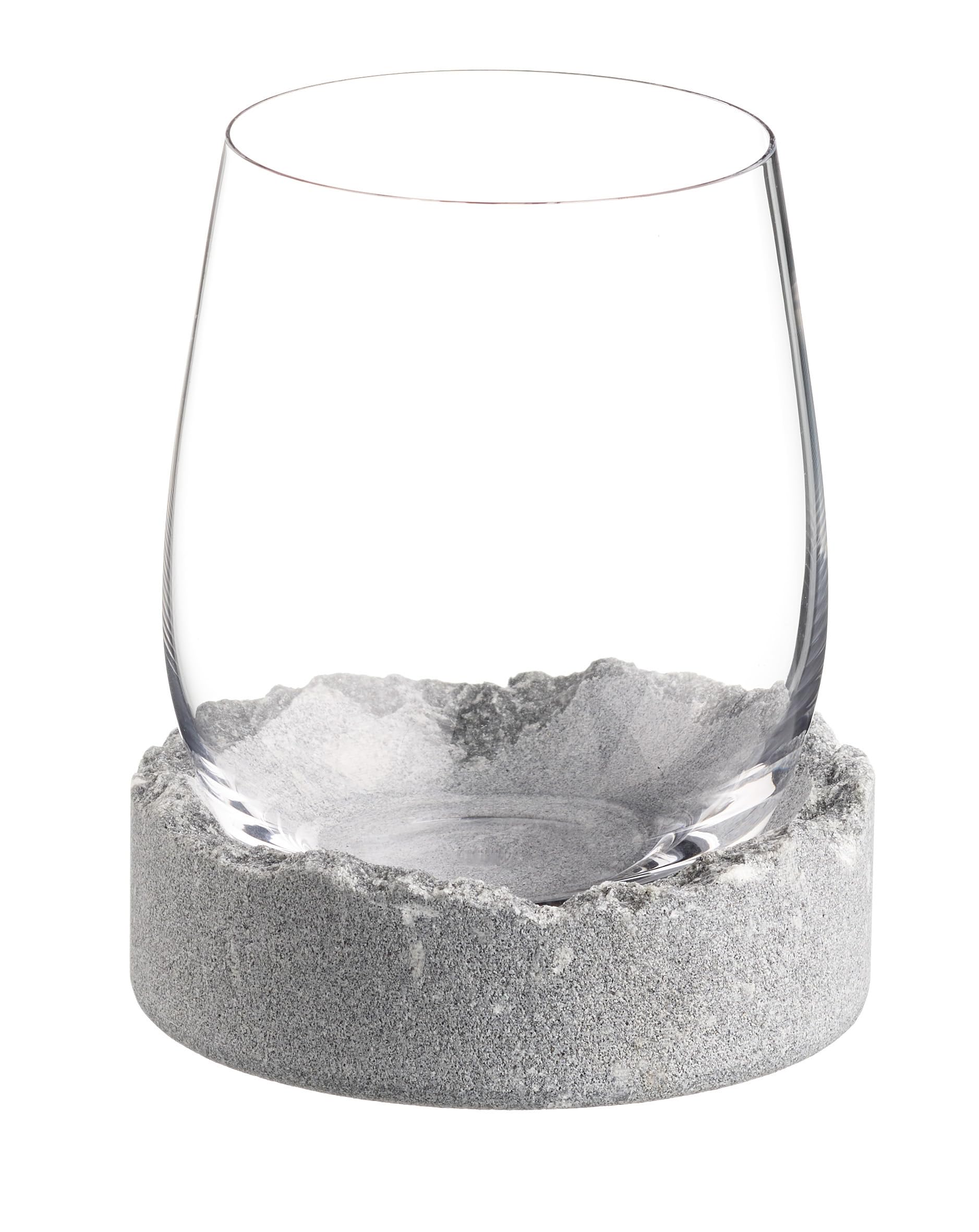 

HUKKA DESIGN Raw Finnish Coaster and Glass Set