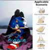 Custom 1pc Sonic Adventure: Through Time Blanket, Soft And Comfortable Blanket, Casual Warm, Camping Travel Blanket, Birthday Gift Q912179
