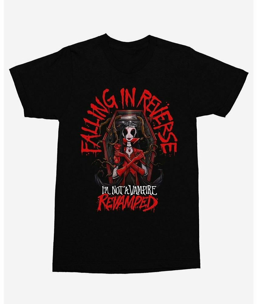 

New Falling In Reverse I m Not A Vampire Revamped All size D1151 Unisex T-Shirt Graphic Tee L