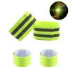 4 Pcs Reflective Bands for Wrist Arm Ankle Leg Reflective Gear for Night Walking Cycling Running