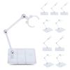 Plastic Model Figure Display 3mm Gundam Model 10 Pieces of Stands, Transparent, Shaft, 1/144 Scale, Kit, Stable, Compatible, (Set 10)