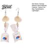 Lightweight Earrings 1 Pair Tropical Fish Bag Dangle Ocean Beach