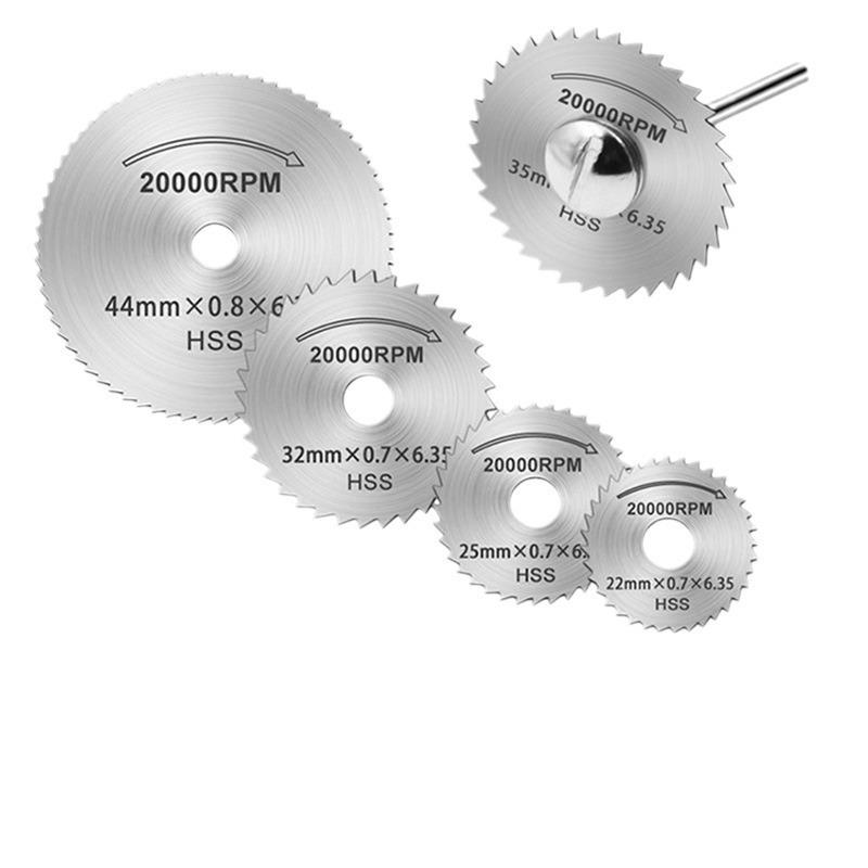 High-Speed Diamond Cutting & Grinding Disc Set for Electric Grinders – Steel & Resin Mesh Circular Saw Blade for Woodworking