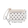 Ultra Light Polka Dot Card Holder Ultra Slim Women Mini Wallet Minimalist Coin Purse  Evening Out