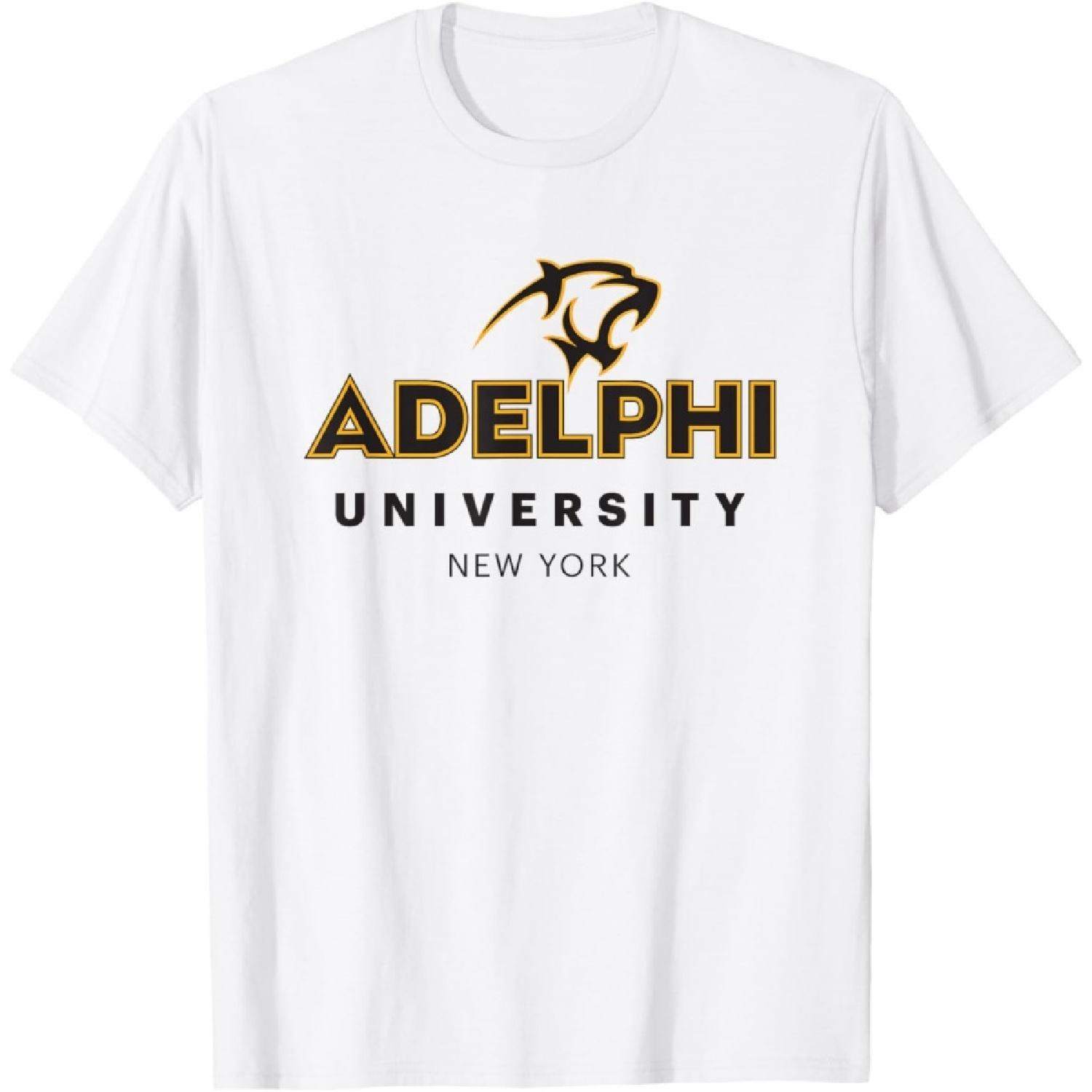 Adelphi Panthers Icon Logo Officially Licensed T-Shirt S
