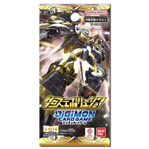 BANDAI Digimon Card Game Booster Pack Cross Evolution [BT-19] (BOX) 24 Packs Recommended Ages: 9+