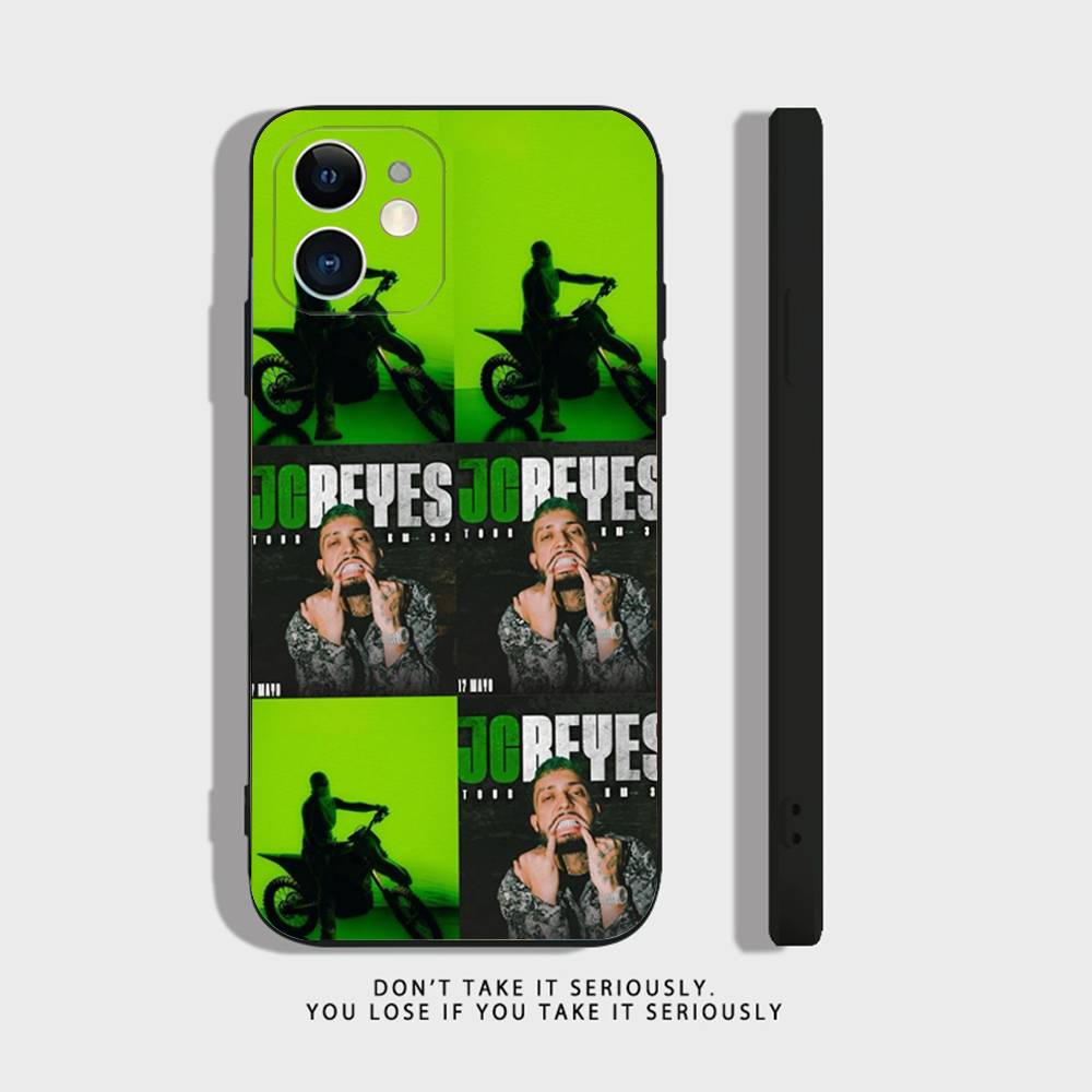 HOT 2025 Jc Reyes JC REYES Tour Phone Case For iPhone 17,16,15,14,13,12,11,XR,Pro,XS,Max,XR,Plus,Mini Silicone Black Shockproof