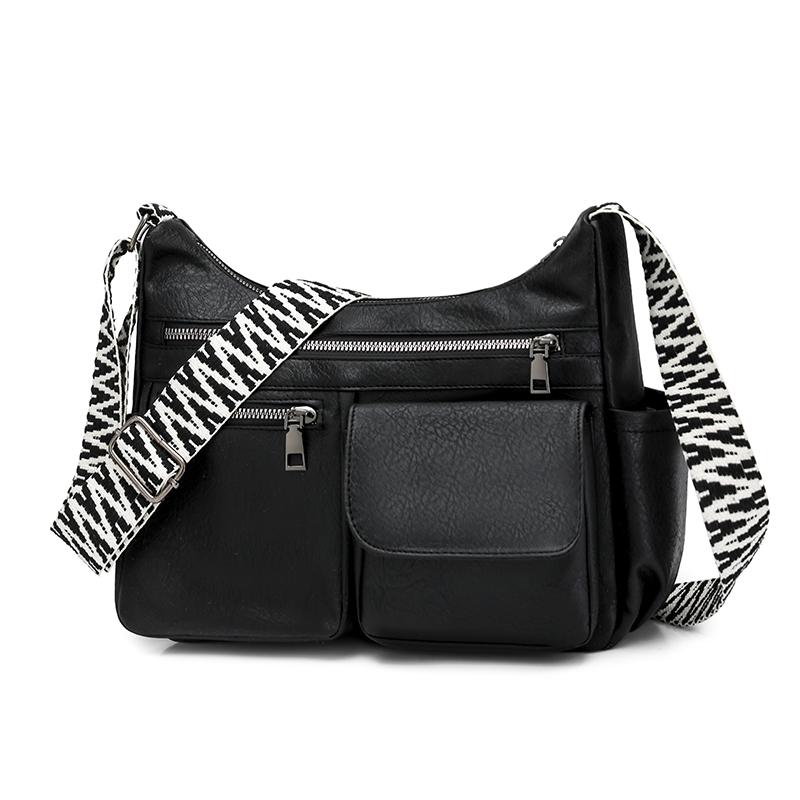 Women s PU Shoulder Bag Large Capacity Crossbody Bag