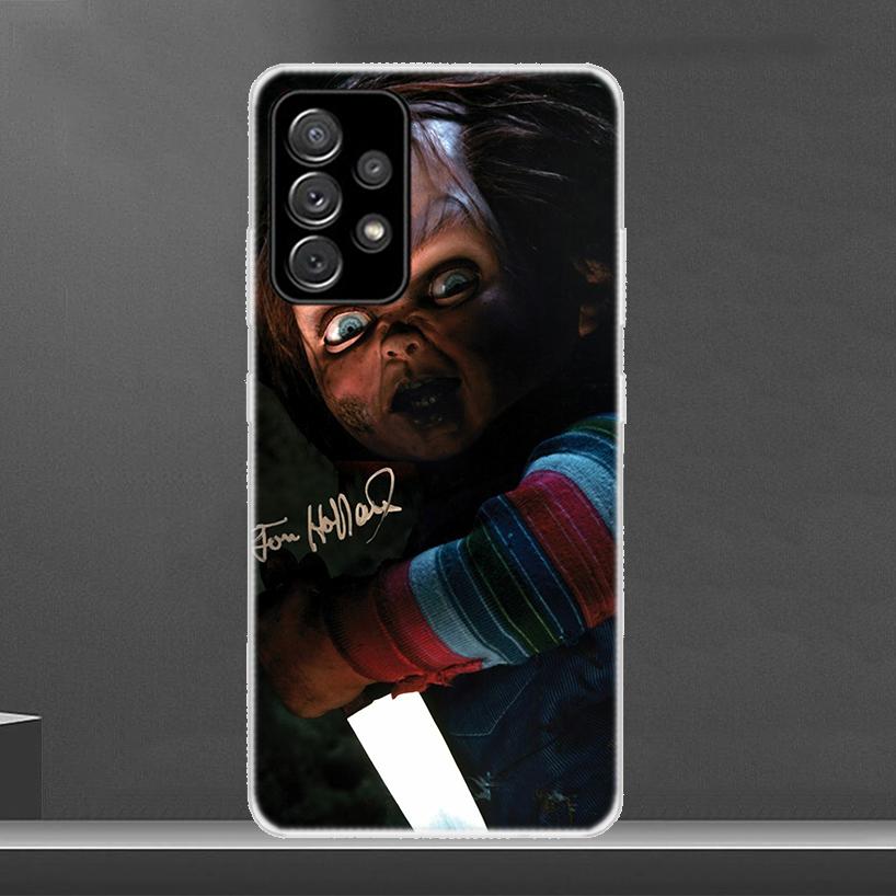 Cult of Chucky Child's Play Phone Case For Samsung Galaxy A12 A22 A32 A52 A72 A02S A51 A50S A71 A70 A31 A20S Note 20 Ultra S10 A