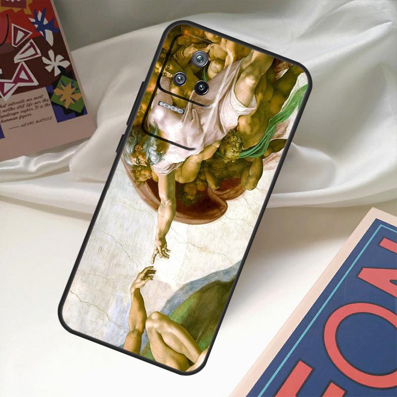 Renaissance Art Paint Case For POCO X6 Pro X3 X5 F3 F5 M5s M6 Pro Xiaomi 14 Ultra 11T 12T 13T Pro 12 13 Lite Cover