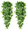 CEWOR Fake Hanging Plants 3ft Faux Ivy Vine Artificial Ivy Leaf for Decor Wedding/Wall/House/Room/Patio/Indoor/Outdoor/Home Shelf/Office (No Basket)
