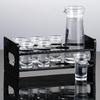 6/12/24 Huls Glasbakkeholder Hulstang Akrylglas Holder Vinglas Kop Serveringsbakke Kopper Organizer Glasudstilling Til Klub