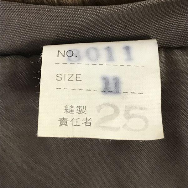 Real Fur Muffler/Scarf/74×10/Brown/Mink or Fox?(USED)